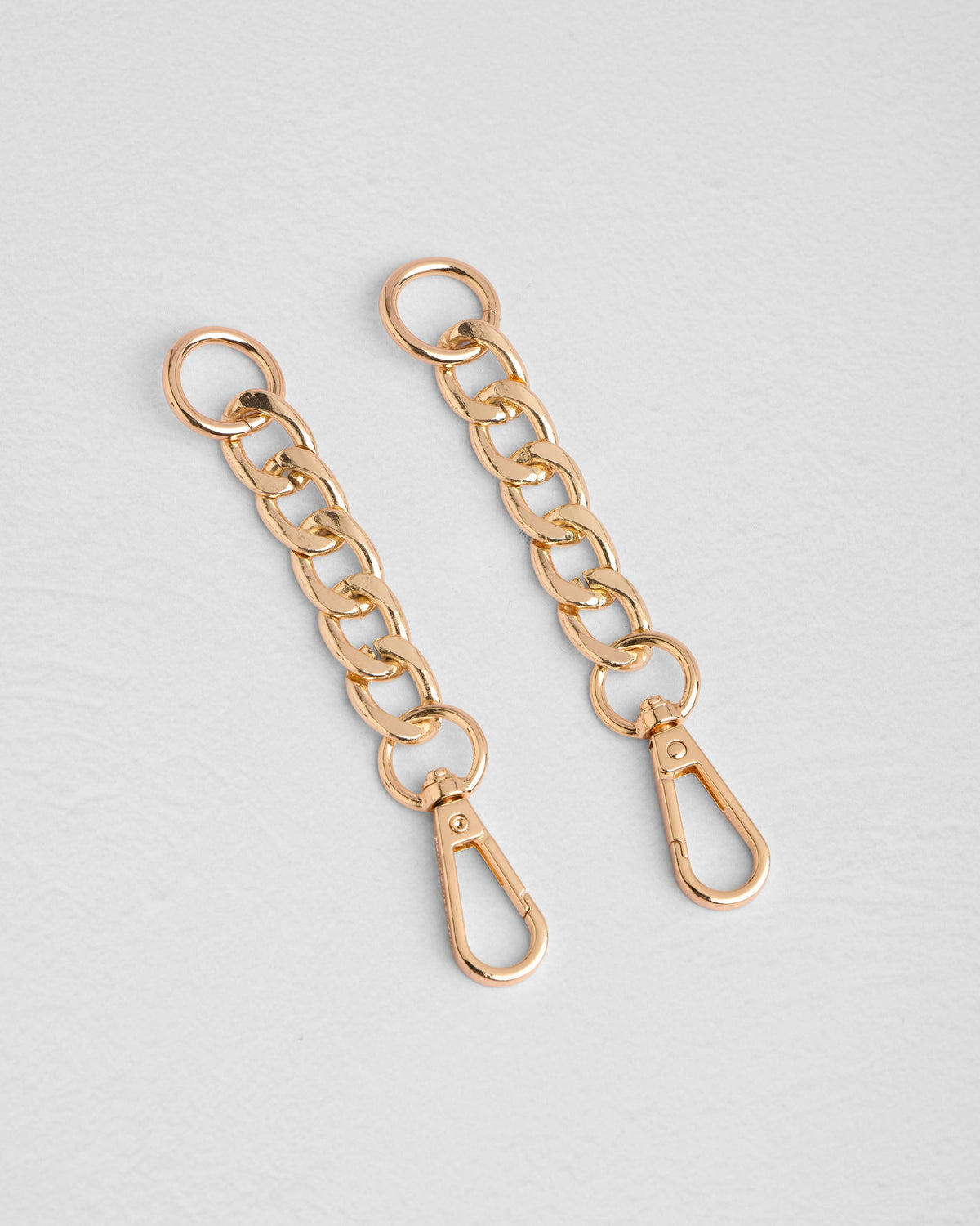 Bag Strap Extender: Gold Chain Set